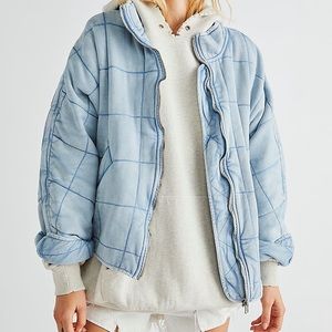 Dolman Quilted knit jacket